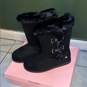 Women’s juicy couture suede boots size 10 mid calf